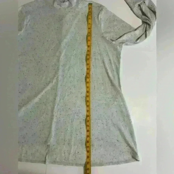 Lane Bryant long sleeved black/white sparkly top - Picture 4 of 9